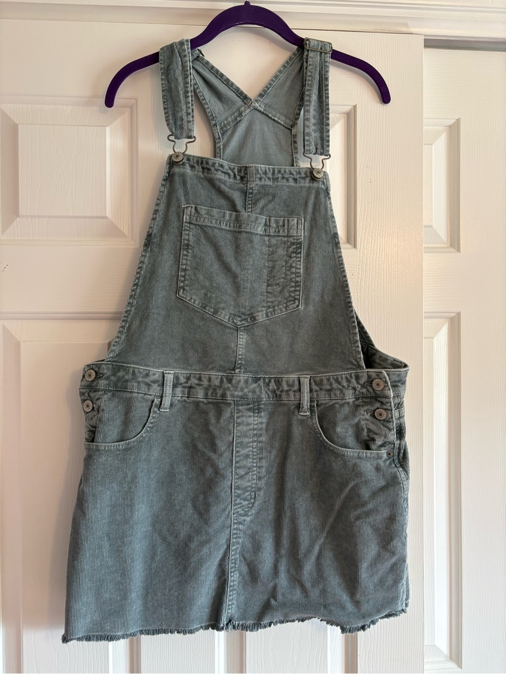 American Eagle Corduroy Overall Skirt